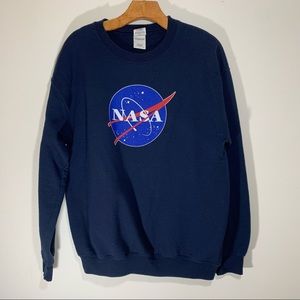 GILDAN NASA Sweatshirt crew neck